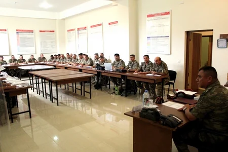 Command and Staff Exercises began in the Army Corps and formations of the Azerbaijan Army