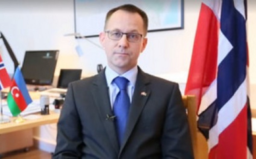 Norveç səfiri Azərbaycan xalqını Qurban bayramı münasibətilə təbrik edib