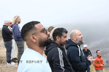 Int'l travellers visiting Shusha get acquainted with Azerbaijan's construction work there