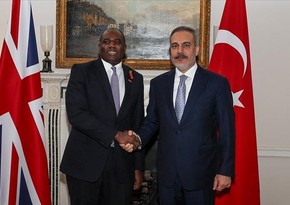 Fidan britaniyalı həmkarı ilə Yaxın Şərq, Ukrayna və İranı müzakirə edəcək