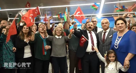 Türkiyədəki azərbaycanlılar Müstəqillik günü münasibətilə tədbir keçiriblər - FOTO - VİDEO