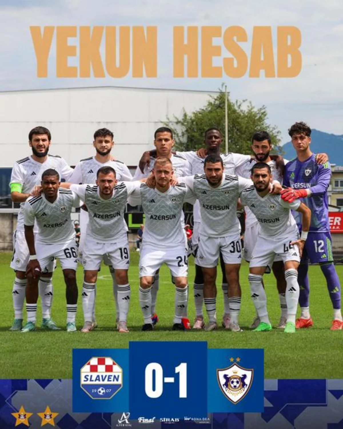 Qarabağ Xorvatiya klubunu məğlub edib