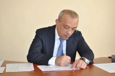 Zaur Mikayılov Zaqatalada vətəndaşlarla görüşüb