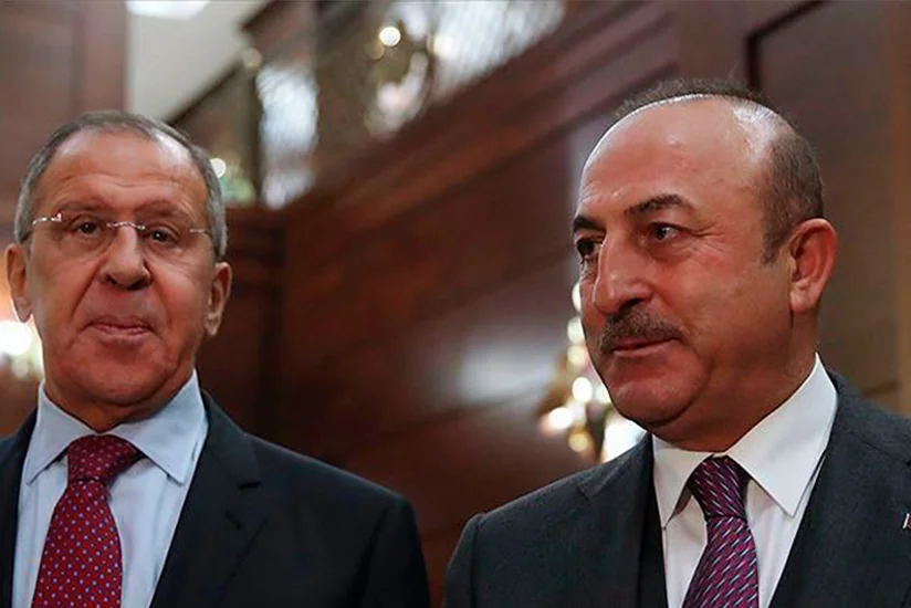 Lavrov talks with Cavusoglu over phone
