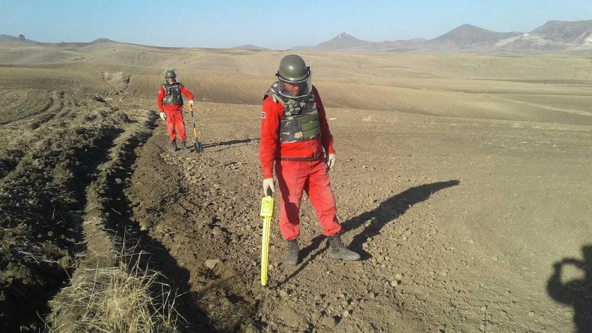 Qazaxda raket tapılıb