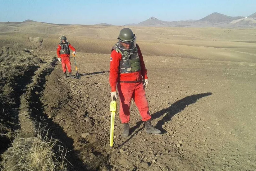 Qazaxda raket tapılıb