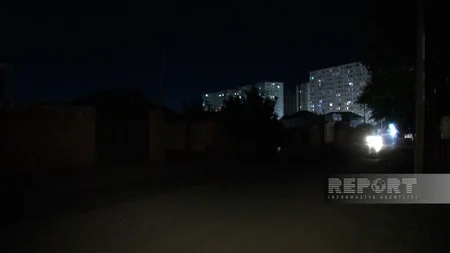 Saray qəsəbəsində quraşdırılan küçə lampaları elektrik enerjisiz qalıb