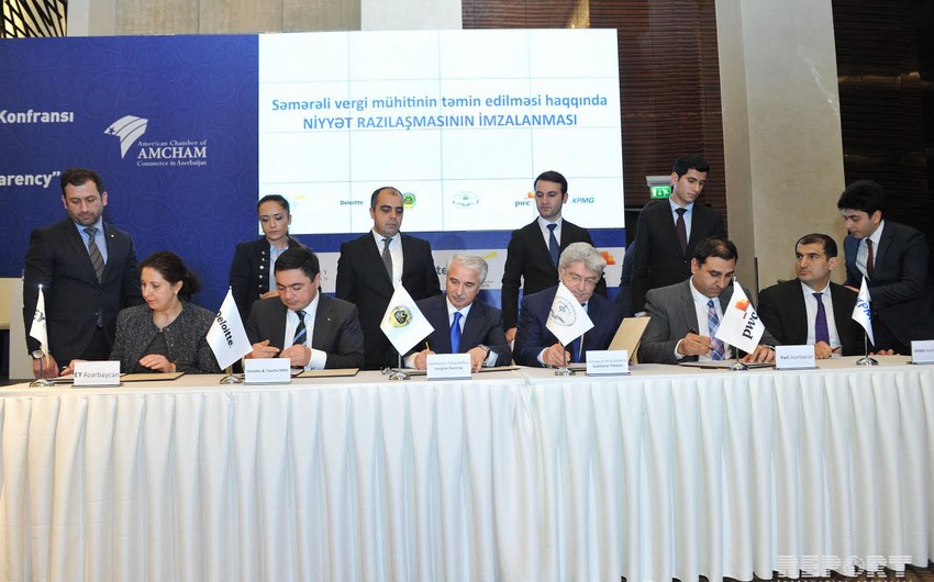 Vergilər Nazirliyi auditor şirkətləri ilə əməkdaşlıq memorandumu imzalayıb