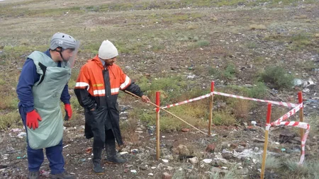 Gəncədə Nizami məqbərəsinin yanından qumbara tapılıb