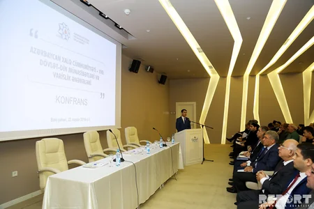 Sədr müavini: Azərbaycan Xalq Cümhuriyyətinin müəyyənləşdirdiyi hədəflər çox böyük tarixi əhəmiyyətə malikdir