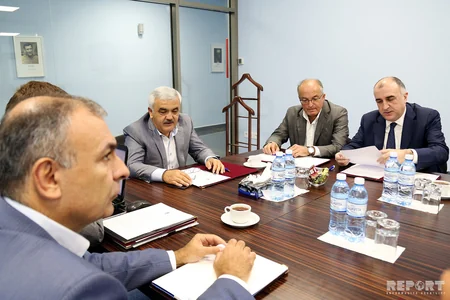 AFFA-nın İcraiyyə Komitəsinin iclası başlayıb - FOTO
