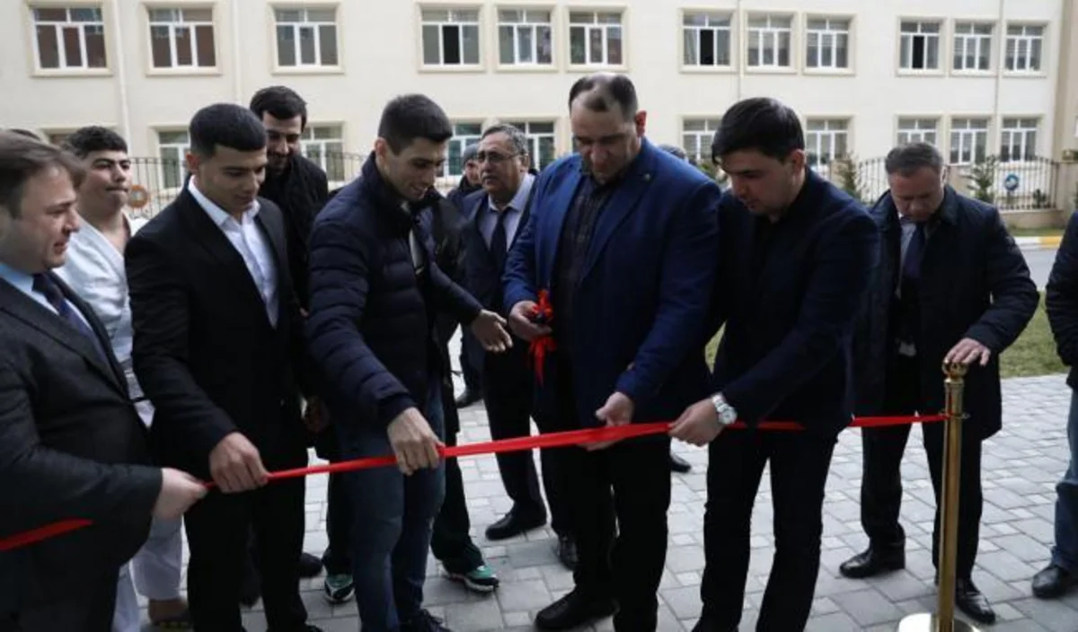 Daha bir cüdo zalının açılışı oldu - FOTO