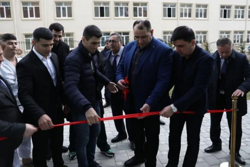 Daha bir cüdo zalının açılışı oldu - FOTO