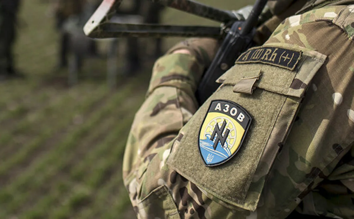Azov alayı Mariupolda Rusiya tanklarının məhv edilməsinin görüntülərini paylaşıb