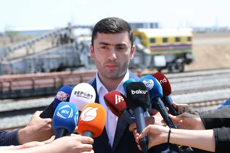 Bərdə-Ağdam dəmir yolu xətti ilə daşına biləcək yükün illik həcmi açıqlanıb