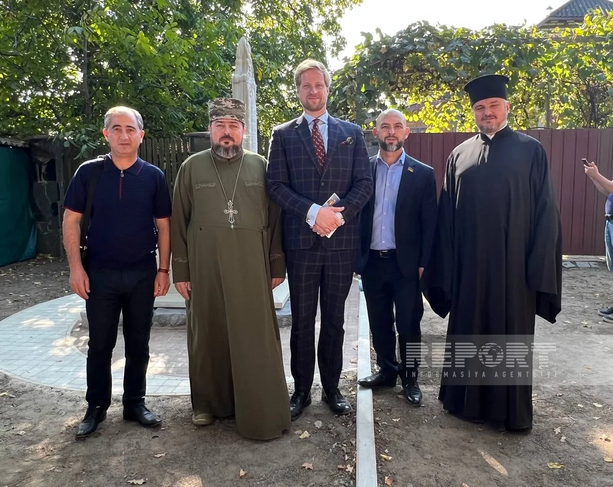 Ukraynada türk əsgərlərinin basdırıldığı yerdə memorial abidə ucaldılıb