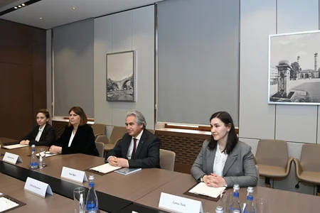 Ceyhun Bayramov YUNESKO üzrə Türkiyə Milli Komissiyasının prezidenti ilə görüşüb