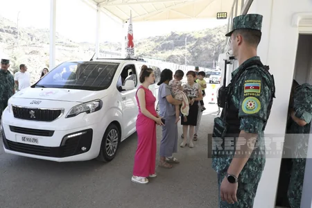 Conditions created for free movement of civilian Armenians through ICRC