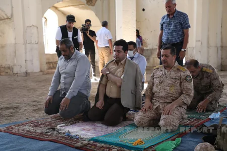 Foreign diplomats visit Juma Mosque in Aghdam