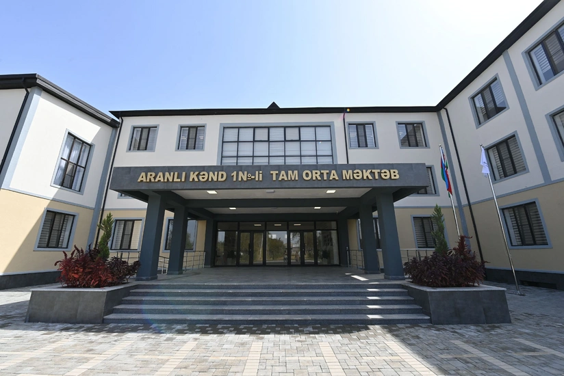 Heydər Əliyev Fondu İmişlidə yeni məktəb inşa edib