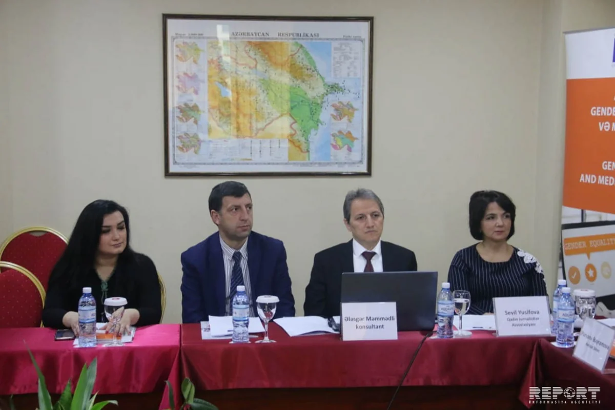 Gəncədə Azərbaycanda gender bərabərliyi və media mövzusunda sessiya keçirilir