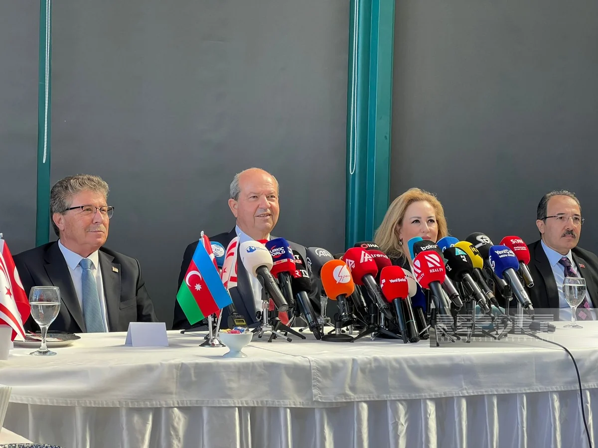 Şimali Kipr Prezidenti Azərbaycan xalqına və dövlətinə təşəkkür edib