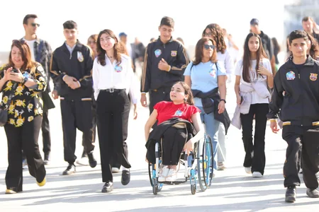 BMT Gününə həsr olunmuş “Güvən yürüşü” keçirilib