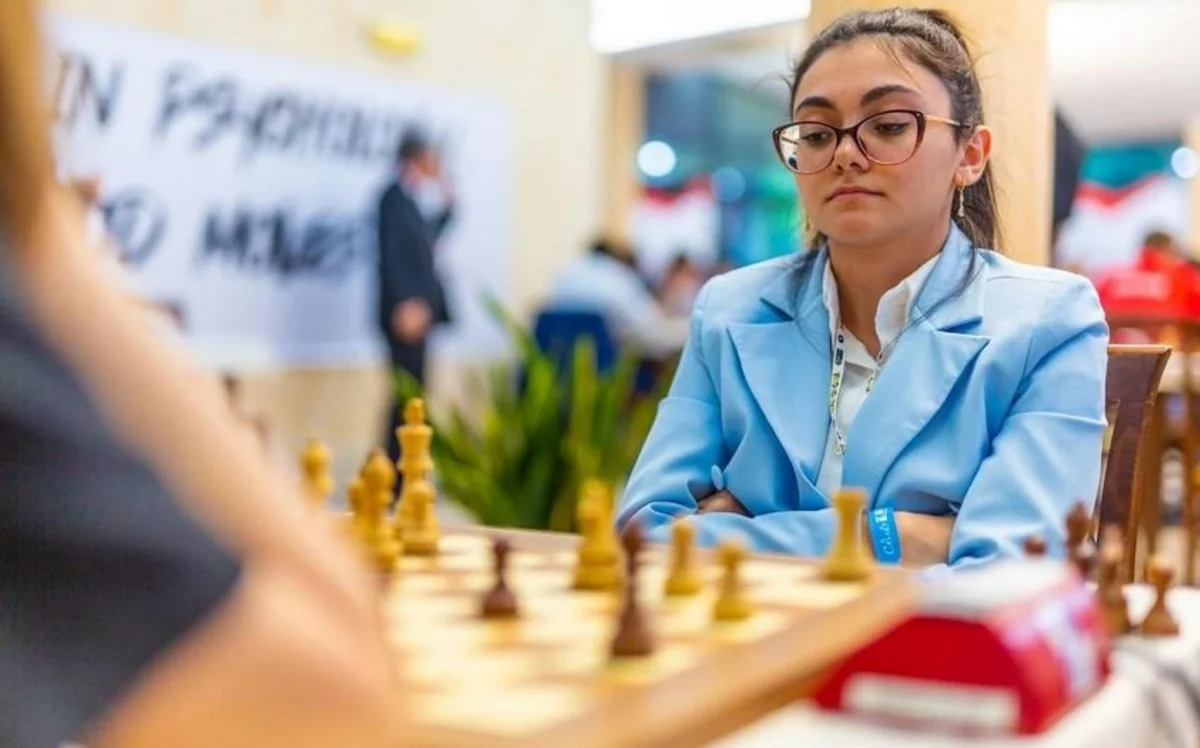 Gövhər Beydullayeva sloveniyalı şahmatçı ilə görüşdə qələbəni əldən verməsindən danışıb