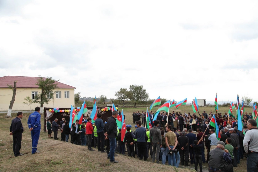 İsmayıllının 4 kəndinə qaz verilib