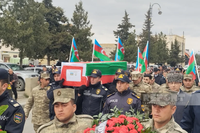 Azərbaycan Ordusunun təlim zamanı həlak olan əsgəri Qubada dəfn olunub - YENİLƏNİB