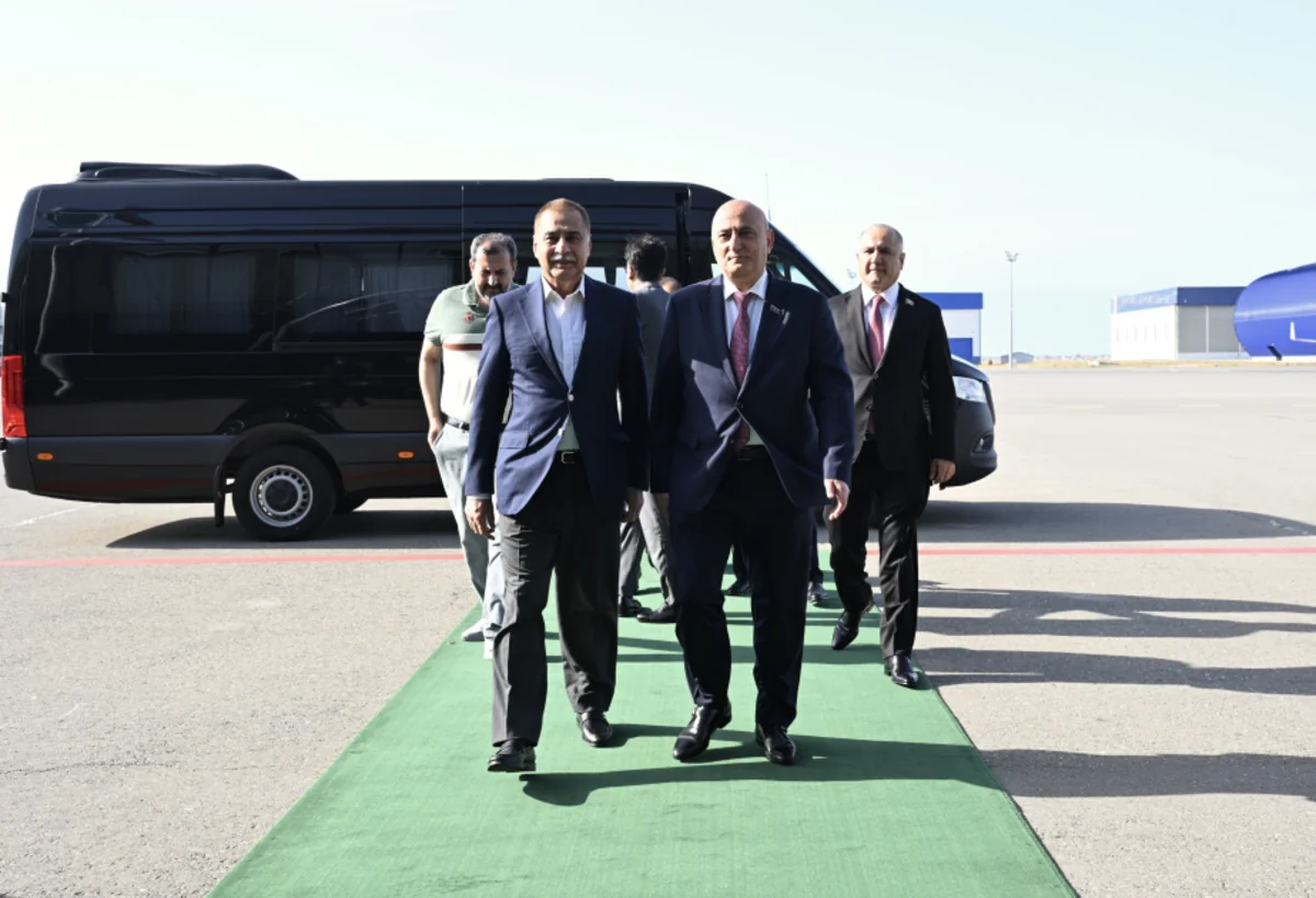 Speaker of Pakistan’s National Assembly arrives in Azerbaijan on official visit