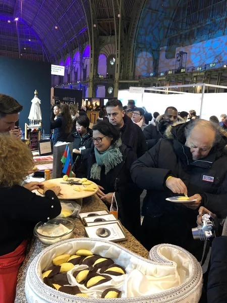 Azərbaycan mətbəxi Parisdə beynəlxalq festivalda nümayiş olunur - FOTO