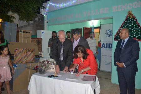 AIDA Argentinada fiziki məhdudiyyətli uşaqlara yardım göstərib