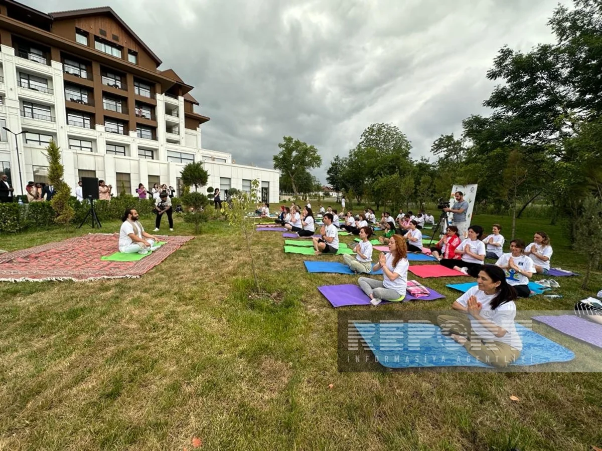 Şabranda Ümumdünya Yoqa Günü qeyd olunub