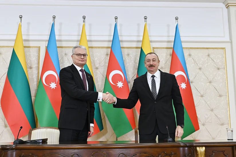 Litva Prezidenti İlham Əliyevi ölkəsinə səfərə dəvət edib