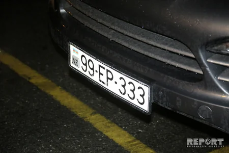 Pərvin Abıyevanın “Porsche”sinə həbs qoyulub, avtomobil cərimə meydançasına aparılıb