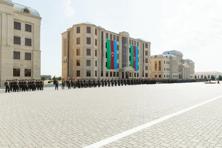 Daxili Qoşunlarının Ali Hərbi Məktəbində növbəti buraxılış olub