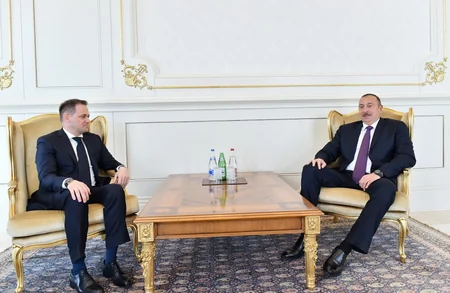 President Ilham Aliyev received credentials of two incoming ambassadors