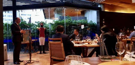 Azerbaijani cuisine demonstrated at Mexican national holiday event