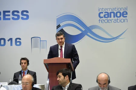 Bakıda Beynəlxalq Kanoe Federasiyasının Konqresi başlayıb