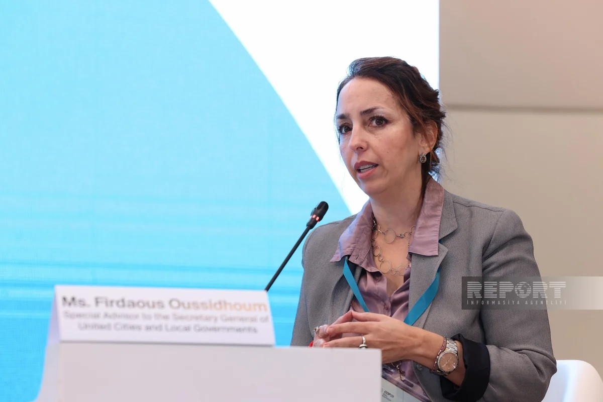 Firdaus Ussidhum: Dünyada iqlim fəaliyyətləri üçün vahid idarəetmə modeli hazırlanmalıdır