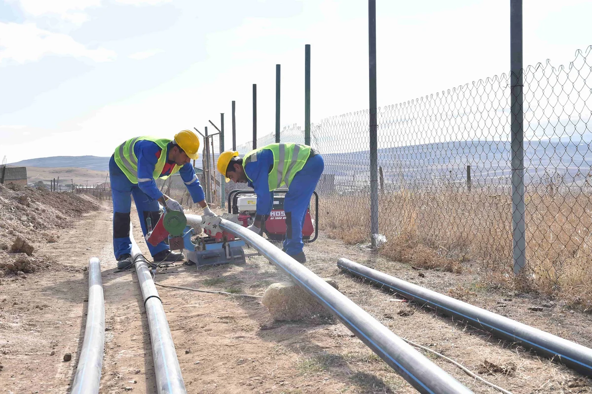 Azərbaycanda daha bir yaşayış məntəqəsinin içməli su problemi həll edilib