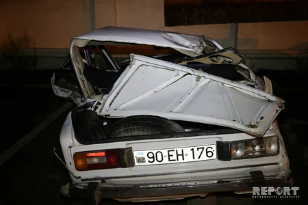 В Абшероне женившийся месяц назад молодой человек погиб в аварии на угнанном им автомобиле - ФОТО - ОБНОВЛЕНО