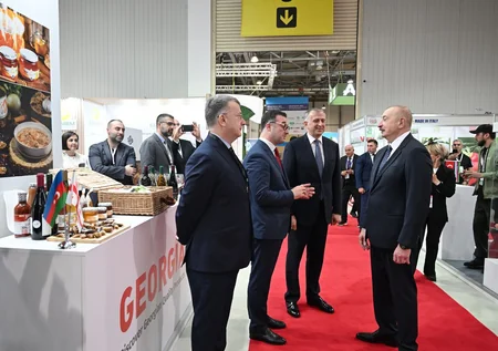 Prezident İlham Əliyev “InterFood Azerbaijan” və “Caspian Agro” sərgiləri ilə tanış olub - YENİLƏNİB