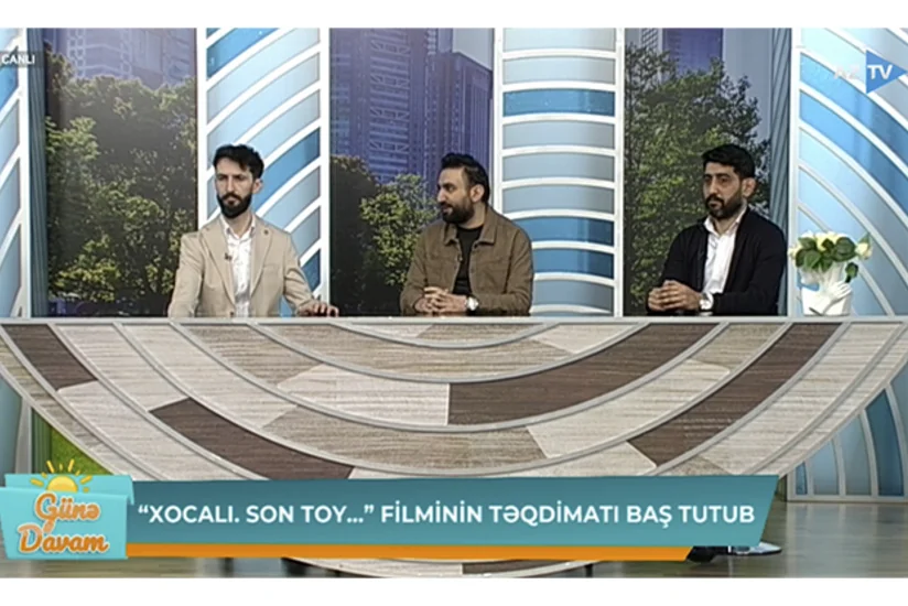 Обсуждение фильма Ходжалы. Последняя свадьба на AzTV: Все началось с одной фотографии