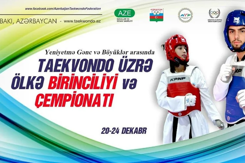 Taekvondo üzrə Azərbaycan birinciliyi və çempionatı keçiriləcək