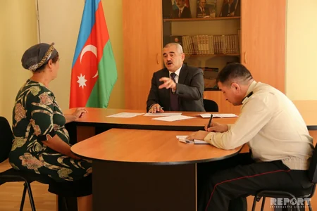 Arzu Rəhimov Şəkidə vətəndaşları qəbul edib - FOTO - VİDEO