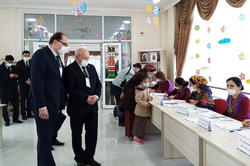 Глава Миссии наблюдателей от СНГ отметил высокую гражданскую ответственность избирателей Туркменистана