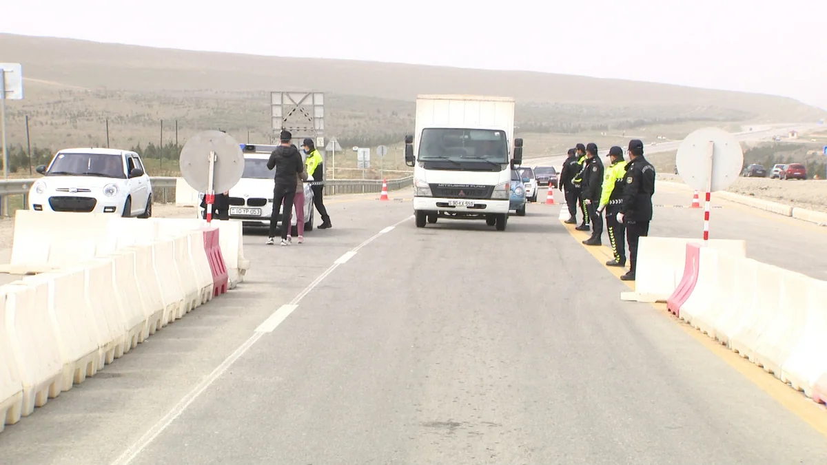 Sumqayıt və Abşeronun ara və köməkçi yollarında postlar təşkil olunub