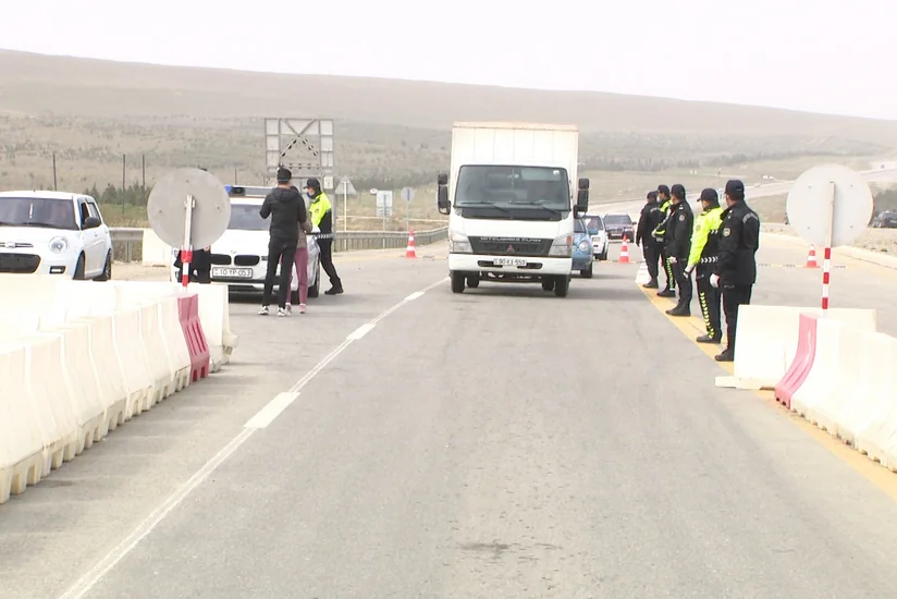 Sumqayıt və Abşeronun ara və köməkçi yollarında postlar təşkil olunub